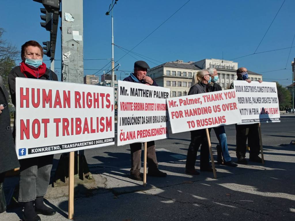 ‘Today, we fear for our lives again’: co-organiser of Sarajevo protests calls on peace implementers to act